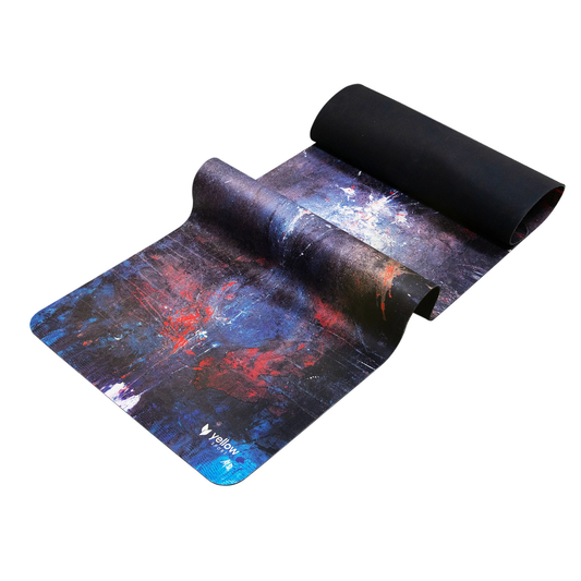 YellowSport Yoga Mat 185 × 68 cm Microfiber Non-Slip