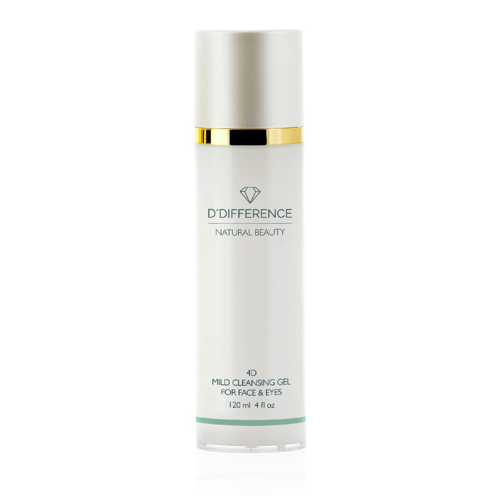 D’DIFFERENCE 4D Mild Cleansing Gel for Face & Eyes | 120ml