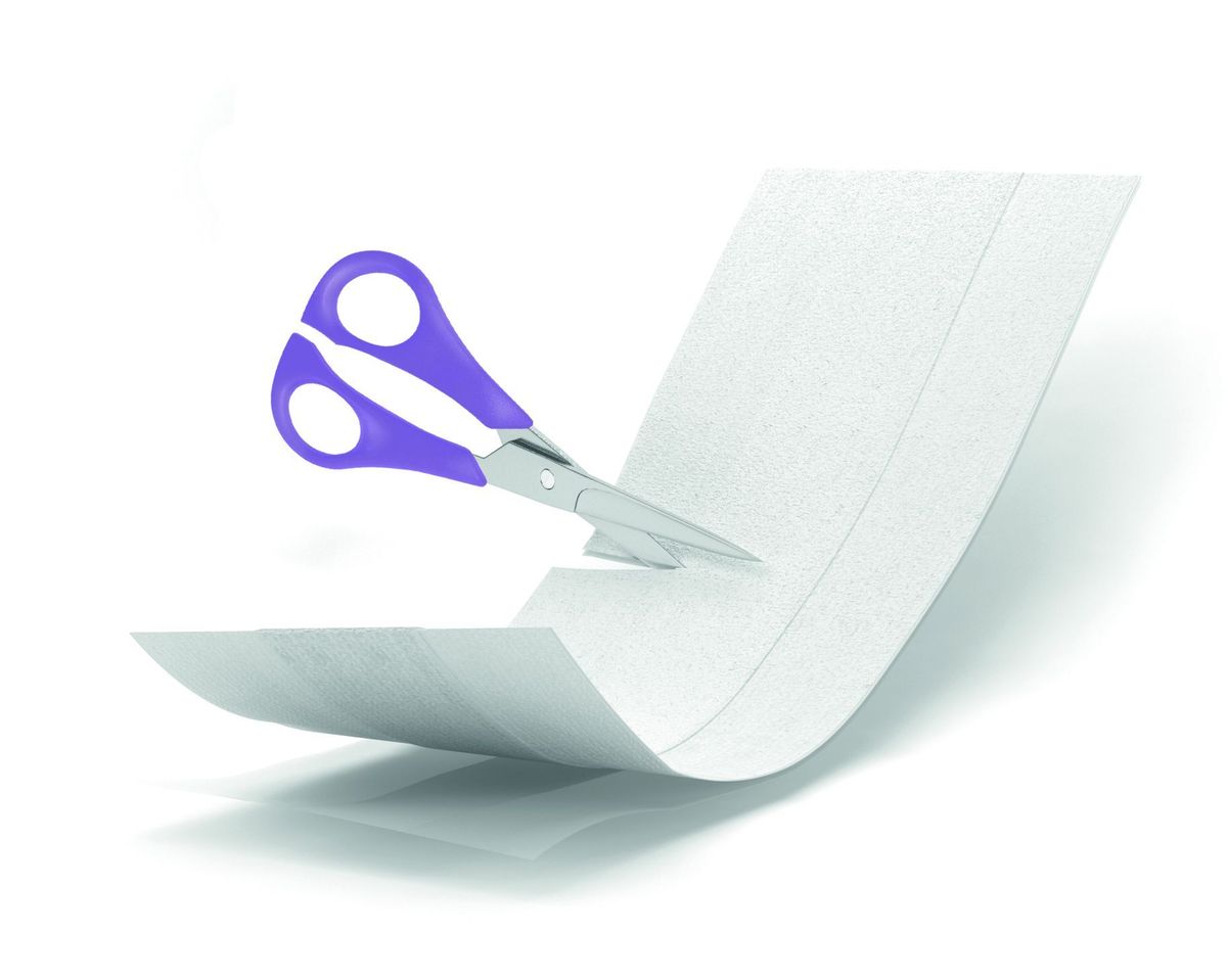 NONVIplast 可剪式不織布透氣膠布 100x6cm 附剪刀|醫療用傷口貼布 可調長度布膠布 柔軟親膚 適合敏感肌 輕薄護理膠帶 Vitahealth by ZARYS|附剪刀|透氣傷口貼