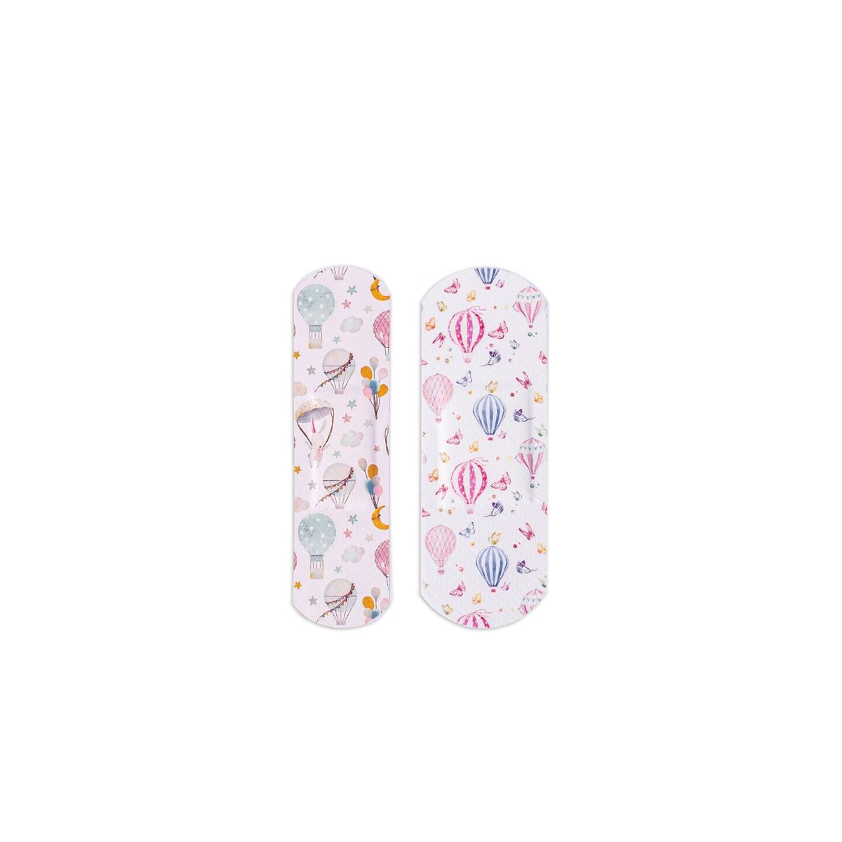 KIDSpro 女童夢幻主題卡通創可貼套裝(16片裝)|可愛圖案護創膠布 防水透氣 吸收墊設計 適合敏感肌 ZARYS|KIDSpro、女童創可貼、卡通膠布、氣球熱氣球圖案膠布、可愛創傷貼、吸收墊護創