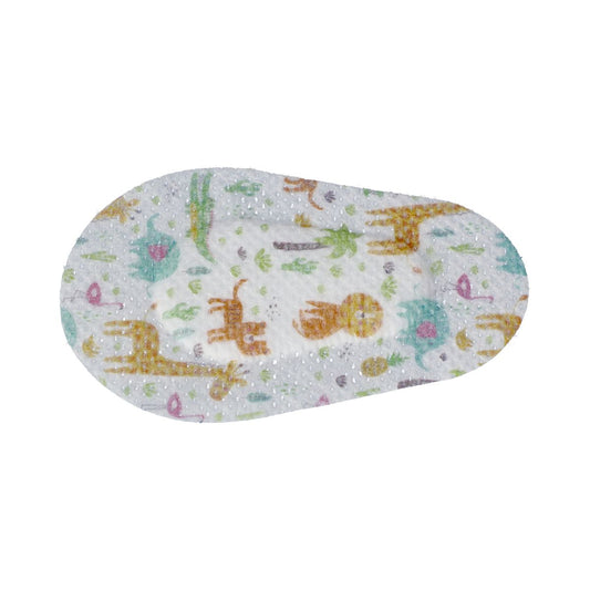 elastoKIDS EYE 兒童眼用無紡布敷貼(5x7.5cm,彩色印花)|兒童眼貼|斜視治療|術後護眼|獨立無菌包裝|REF 803012A(50片/盒)