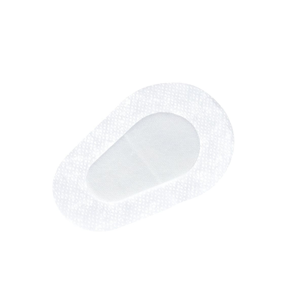【醫療級|眼部專用防護敷料】elastopor EYE 自黏不織布吸收墊|白色 6.5cm×9.5cm|無菌單片裝|手術後保護|低致敏性|透氣服貼