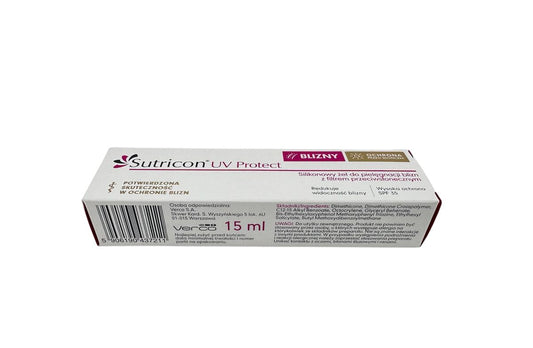 Sutricon UV Protect SPF 35 硅膠疤痕護理凝膠(15毫升)疤痕護理凝膠 、含防曬成分 -平行進口