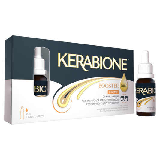 Kerabione Hair Strengthening Serum Oil | Scalp Care Essential Oil | 20ml x 4