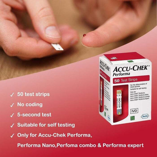 Accu-Chek Performa Blood Glucose Test Strips 50pcs