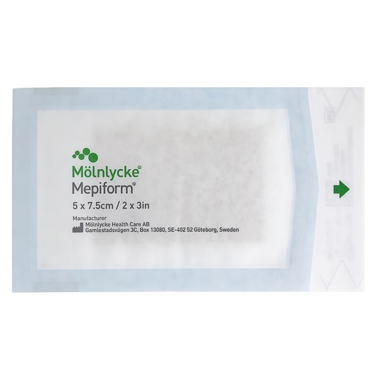 Mepiform 美皮護軟矽膠疤痕護理貼 5×7.5cm 2片裝 產品圖片 2