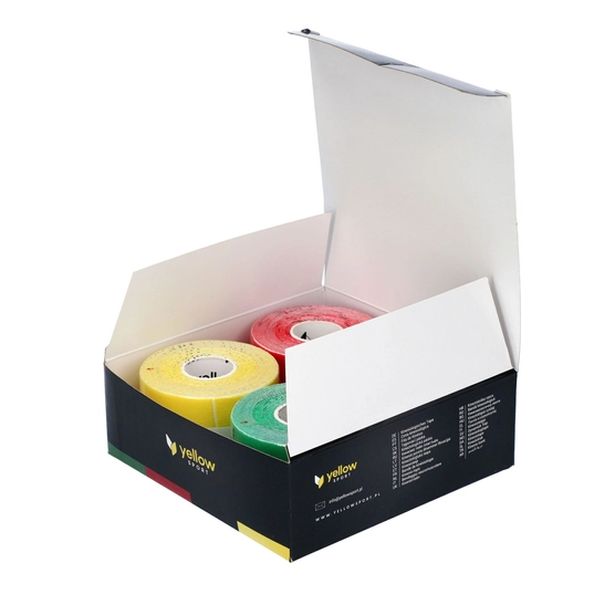 YellowSport Kinesiology Tape 5cm × 5m 4 Pack Set