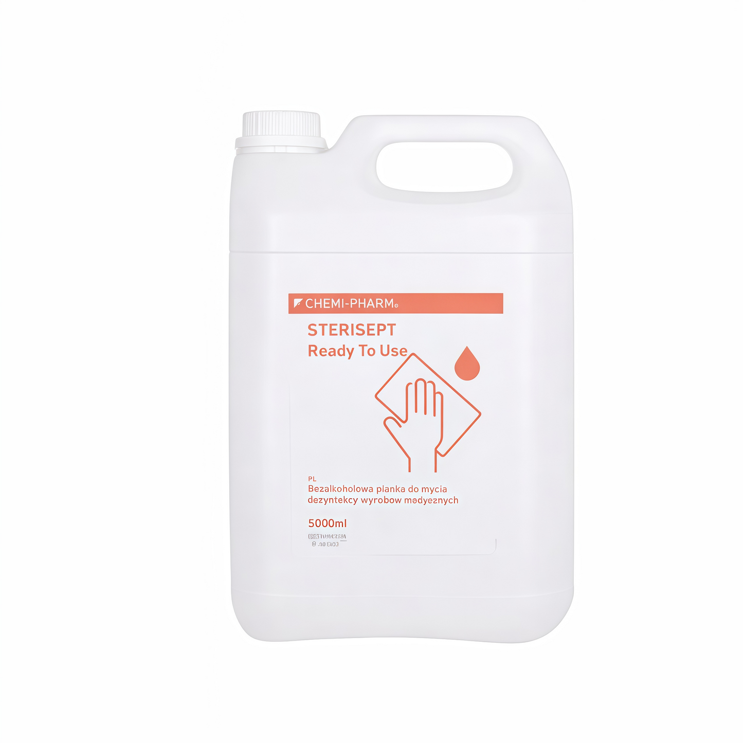 無酒精即用型表面消毒喷雾劑5000ml｜醫療級專業配方｜溫和高效｜家居、醫療、商用全方位適用｜無酒精表面消毒劑｜家居表面殺菌｜醫療級清潔劑｜公共區域消毒｜即用型消毒液有效期: 31-10-2026