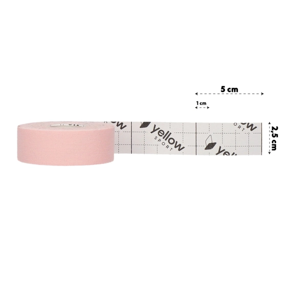 yellowSPORTS Kinesiology Face Tape 2.5cm