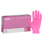 ZARYS easyCARE Pink Nitrile Examination Gloves Size M 100 pcs