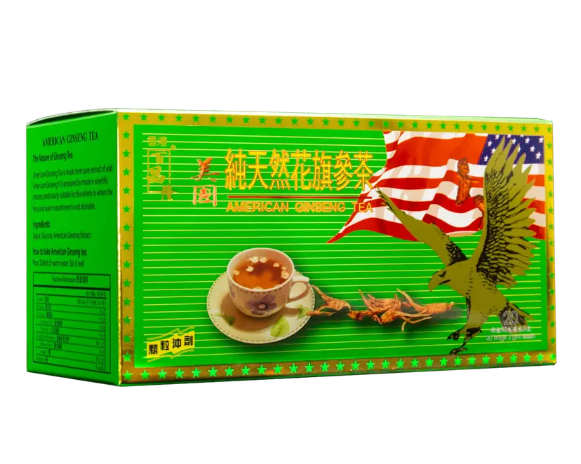 Pak Cheong Lung American Ginseng Tea | 20 Sachets