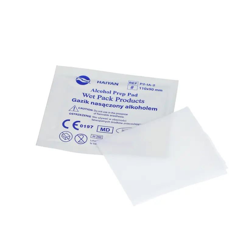 70% Alcohol Prep Pads | 2 Sizes