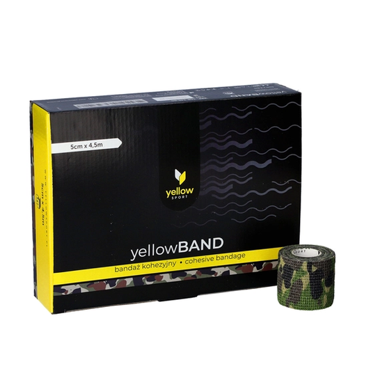 yellowSPORTS Cohesive Bandage 5cm 12 Pack Multi Color