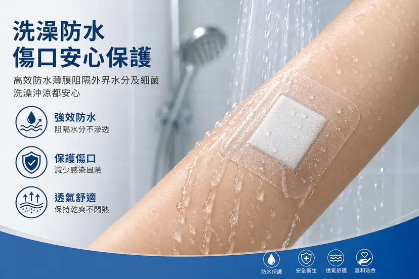Sterile Waterproof Wound Dressing | Multiple Sizes Available