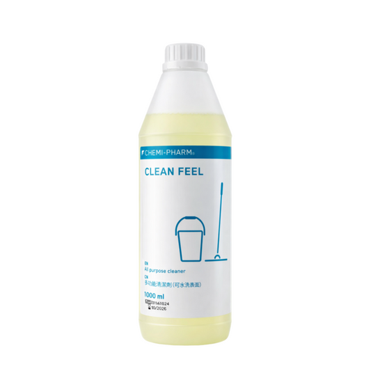 Clean Feel 萬用強效清潔劑 1000ml｜廚房油污・浴室污垢一支搞掂｜柑橘香・安全不傷表面｜家居必備清潔神器