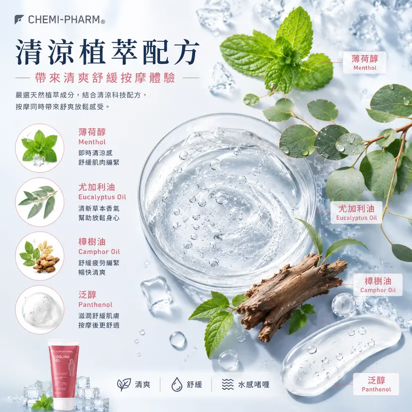 Cooling Gel 清涼按摩啫喱 100ml