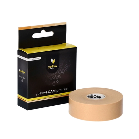 yellowSPORTS Anti-Blister Foam Tape 2.5cm