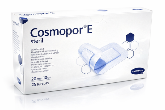 Cosmopor E 無菌自黏傷口敷料 20×10cm 25片｜醫療級傷口護理敷貼