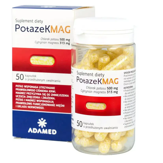 Potazek Magnesium 鎂補充膠囊 50粒