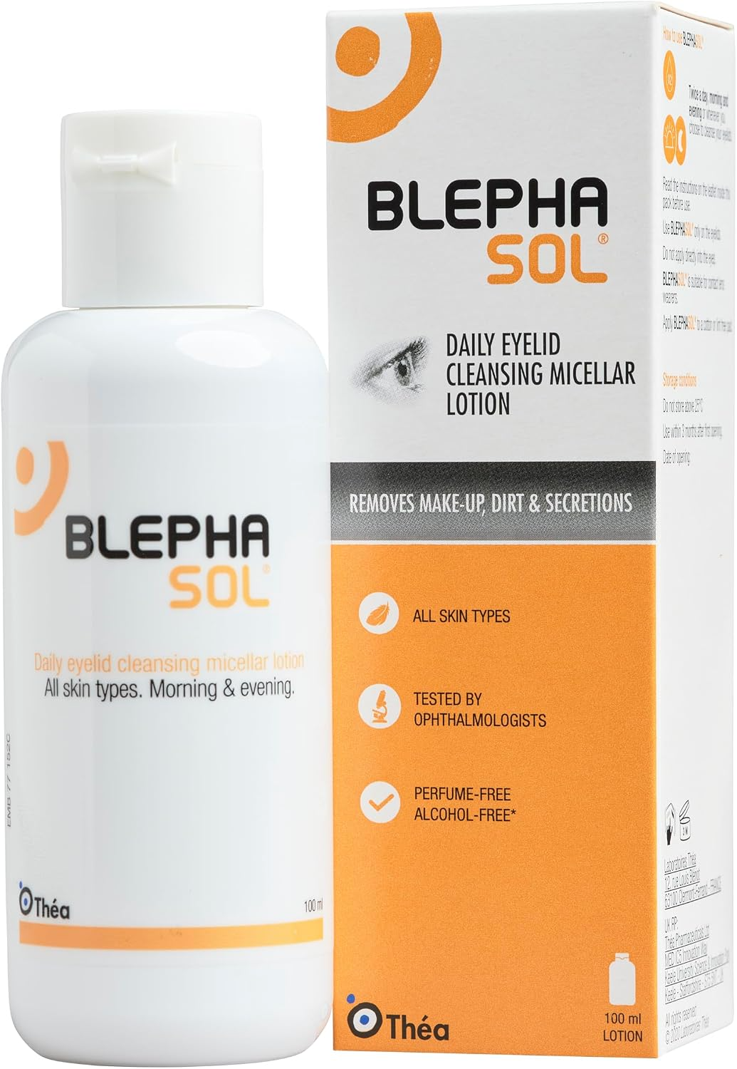THEA BLEPHASOL 眼瞼清潔潔膚液 100ml　商品圖 5