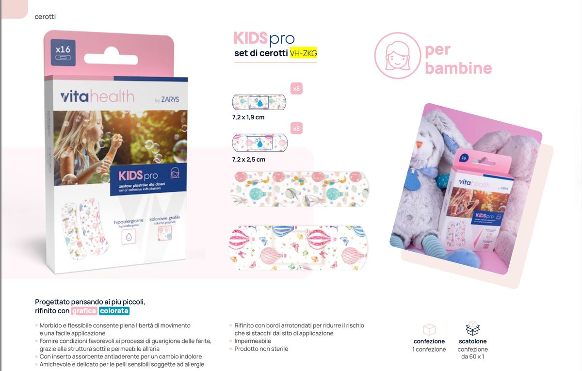 KIDSpro 女童夢幻主題卡通創可貼套裝（16片裝）｜可愛圖案護創膠布 防水透氣 吸收墊設計 適合敏感肌 ZARYS｜KIDSpro、女童創可貼、卡通膠布、氣球熱氣球圖案膠布、可愛創傷貼、吸收墊護創
