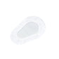 【醫療級｜眼部專用防護敷料】elastopor EYE 自黏不織布吸收墊｜白色 6.5cm×9.5cm｜無菌單片裝｜手術後保護｜低致敏性｜透氣服貼