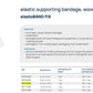 elastoBAND FIX 彈性支持繃帶 10cm x 4m｜術後包紮固定｜非無菌醫療彈力繃帶｜敷料包覆支撐｜歐盟製造｜適合家庭與醫療機構｜20卷/盒