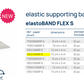 elastoBAND FLEX S 彈性繃帶 OES15400P-E｜15cm x 4m｜EO滅菌醫療包紮繃帶｜大面積術後敷料固定用｜無乳膠高彈力繃帶｜歐洲製造｜1卷