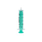 ZARYS duoNEX 20ml 注射器透明筒身及綠色推桿