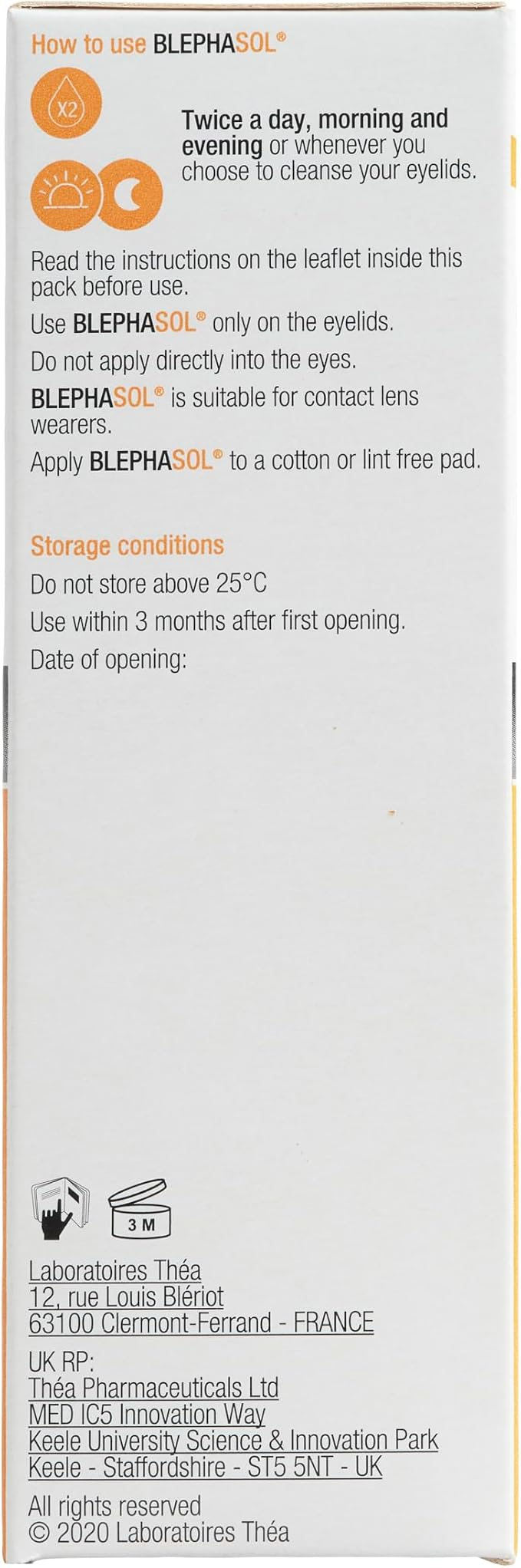 THEA BLEPHASOL 眼瞼清潔潔膚液 100ml　商品圖 6