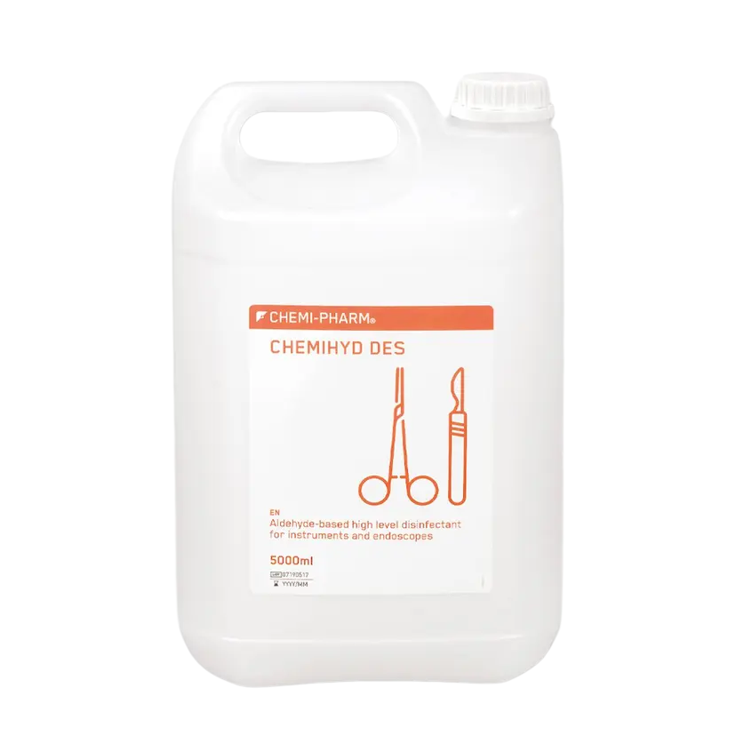 Chemihyd Des 高水平器械消毒液 5000ml｜即用型 HLD・醫療級