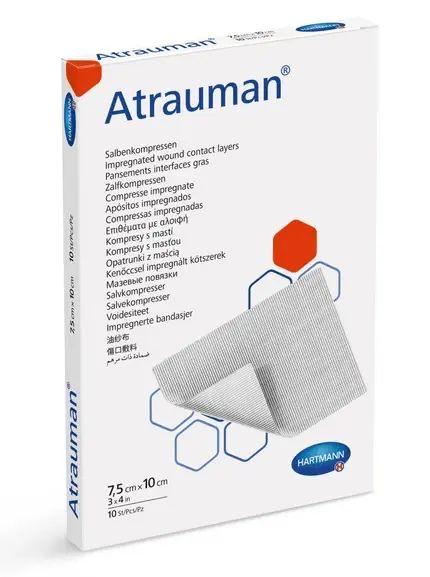 HARTMANN Atrauman 無菌非黏性油紗傷口接觸敷料