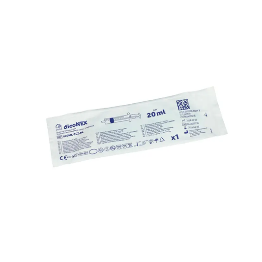 dicoNEX 一次性注射器（10ml / 20ml / 50ml｜魯爾接口｜無乳膠｜5支裝）