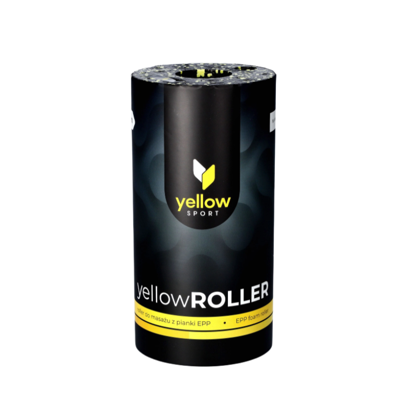 YellowSport 按摩滾筒 30 cm EPP 黑黃