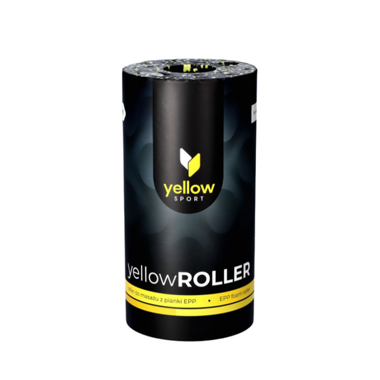 YellowSport Foam Roller 30 cm EPP Black Yellow