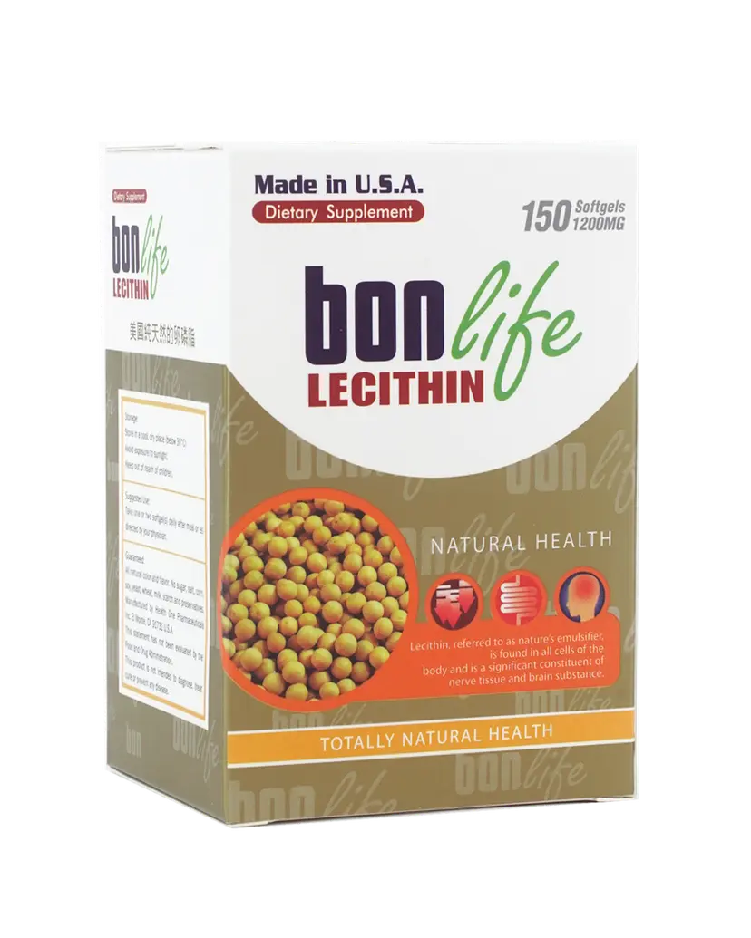 Bonlife 天然大豆卵磷脂軟膠囊 1200mg 150粒