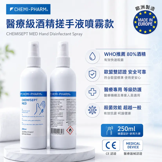 Chemisept Med 噴霧酒精搓手液 250ml