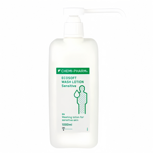 [Medical-Grade Skin-Friendly Hand Sanitizer] Ecosoft Gentle Cleansing Lotion 1000ml | Suitable for Sensitive Skin | pH 5.5, Fragrance-Free | Estonia Original Import #HandSanitizer #Antibacterial #Disinfectant #HandCleanser #Expiration Date: 2028