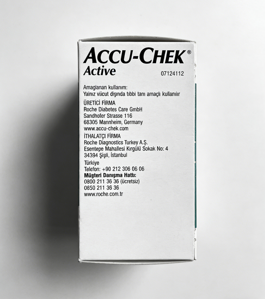 Accu-Chek Active Blood Glucose Test Strips 50pcs
