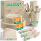 OASIS 環保餐具套裝 350件裝