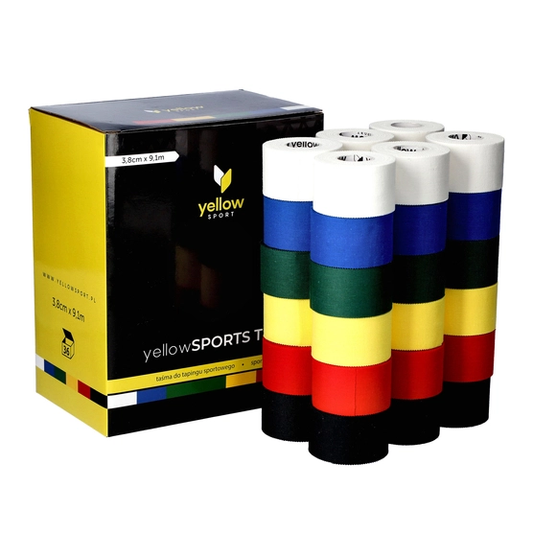 yellowSPORTS 運動固定貼布 36卷混色