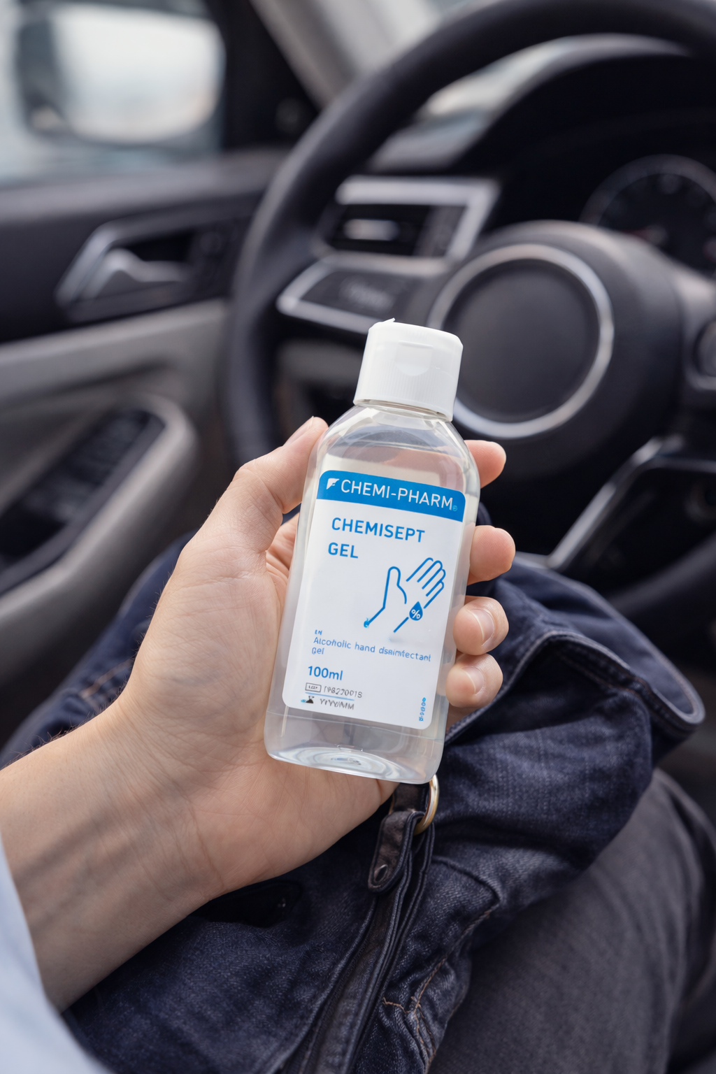 Chemisept 80%酒精搓手液 100ml｜免沖洗潔手液｜隨身消毒