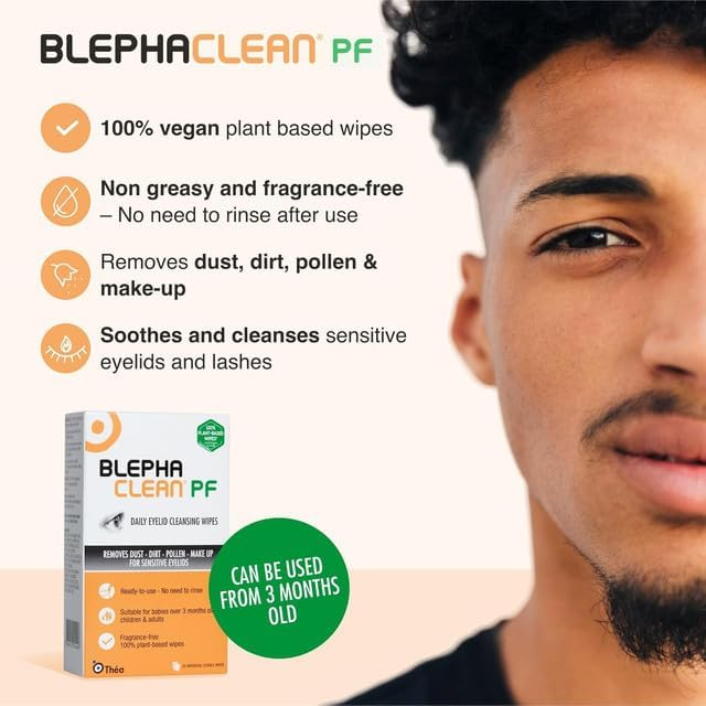 THEA BLEPHACLEAN PF 無菌眼瞼清潔濕巾 20片　商品圖 4