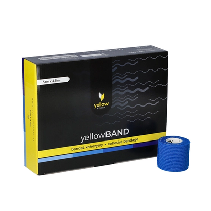 yellowSPORTS Cohesive Bandage 5cm 12 Pack Multi Color