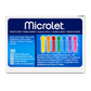 Microlet Colored Lancets 100pcs