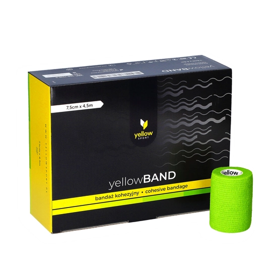 yellowSPORTS 自黏繃帶  7.5cm  多色