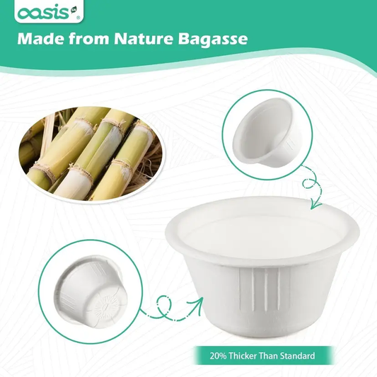 OASIS 醬料杯 60ml 100件裝