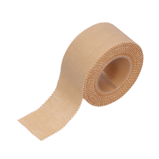 PLASTIplast Fabric Adhesive Tape 2.5cm x 5m Breathable Hypoallergenic