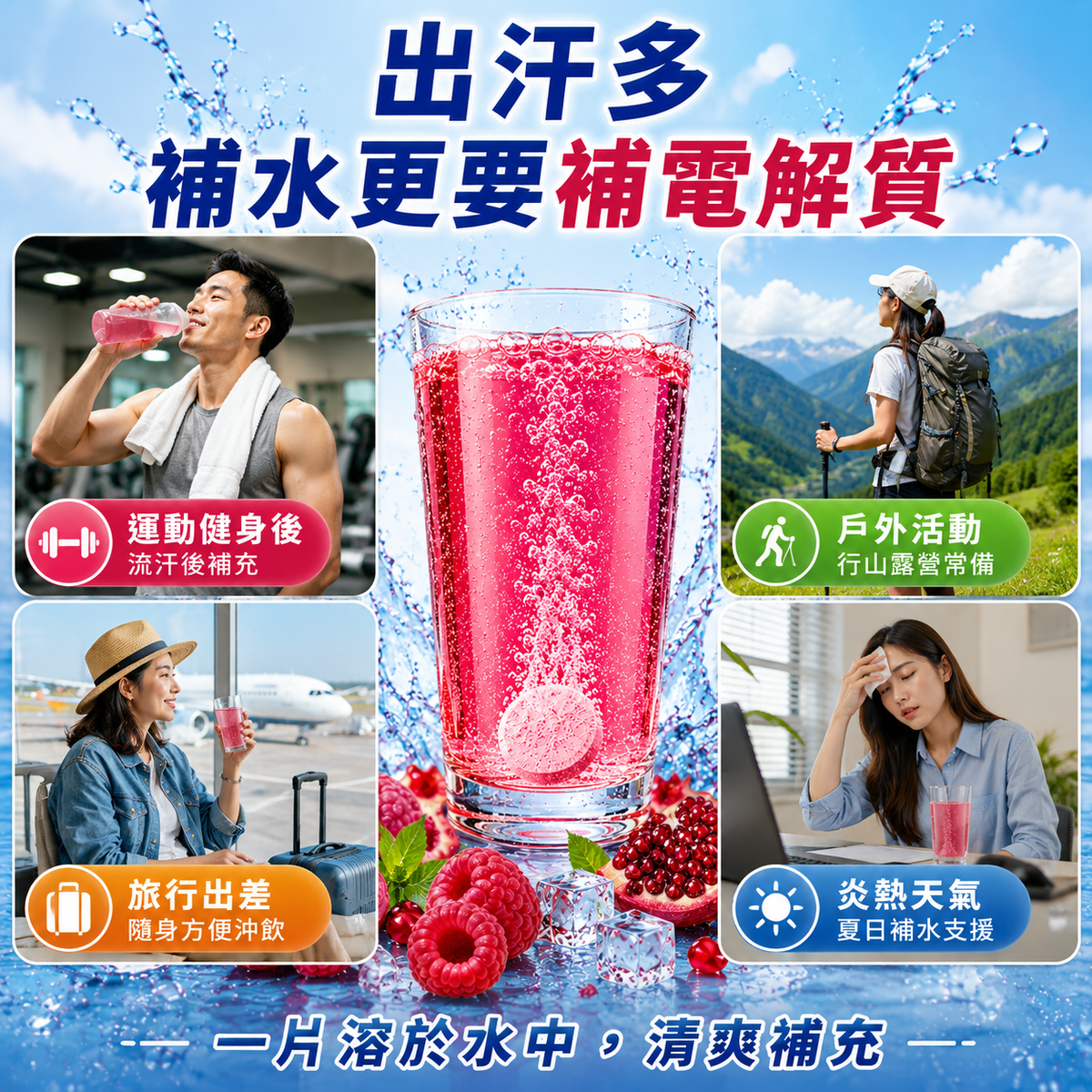 PLUSSSZ 覆盆子石榴味水溶片食用方法