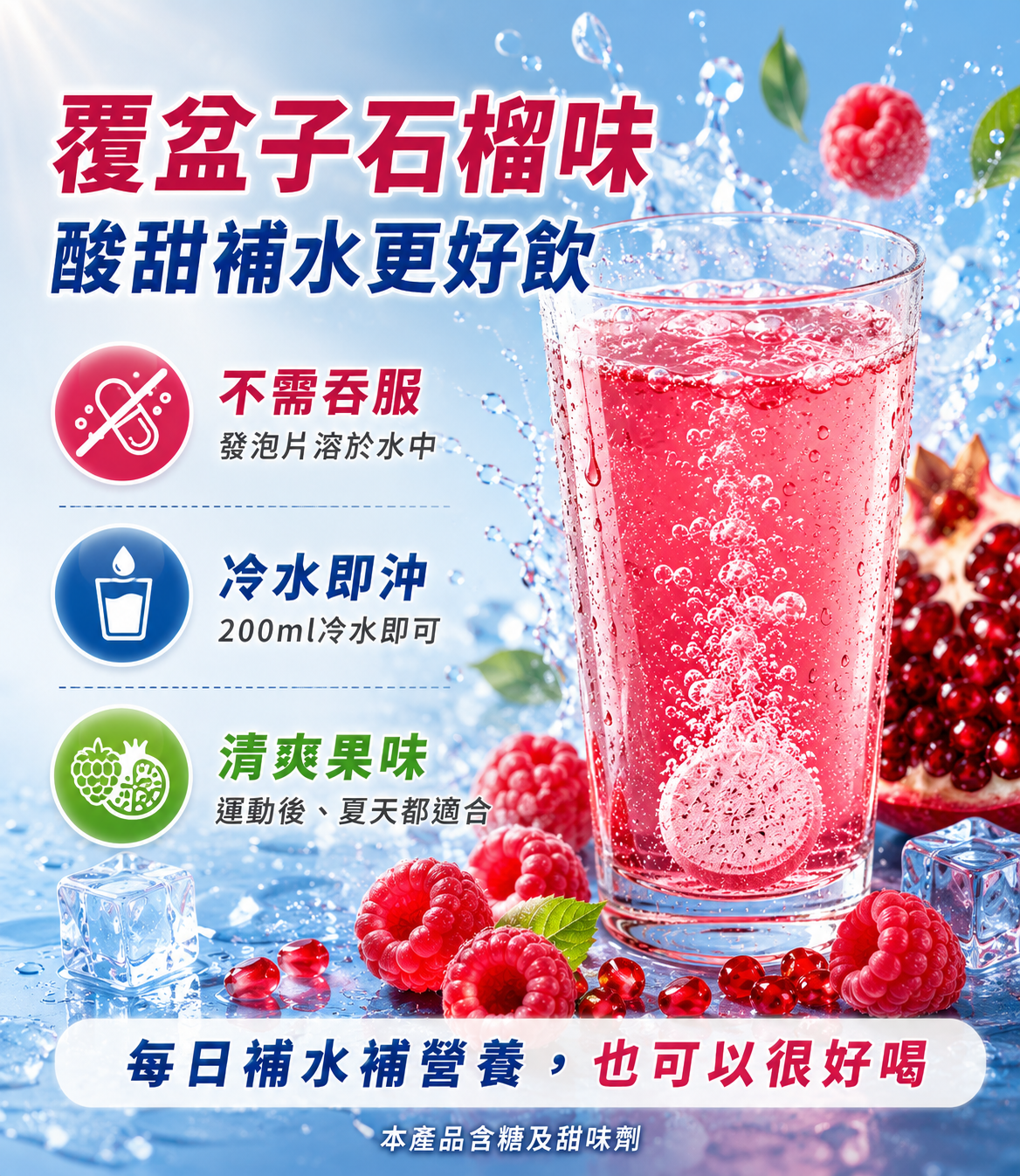 PLUSSSZ 電解質綜合維他命水溶片詳情